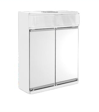 Feuille Armoire Métallique 2P Blanc